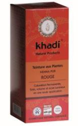 Teinture aux plantes de henn, amla & Jatropha  ROUGE - KHADI