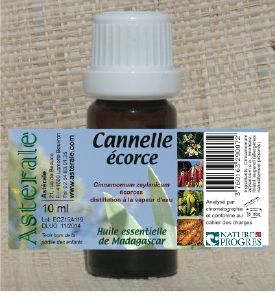 Huile Essentielle de cannelle, écorce BIO